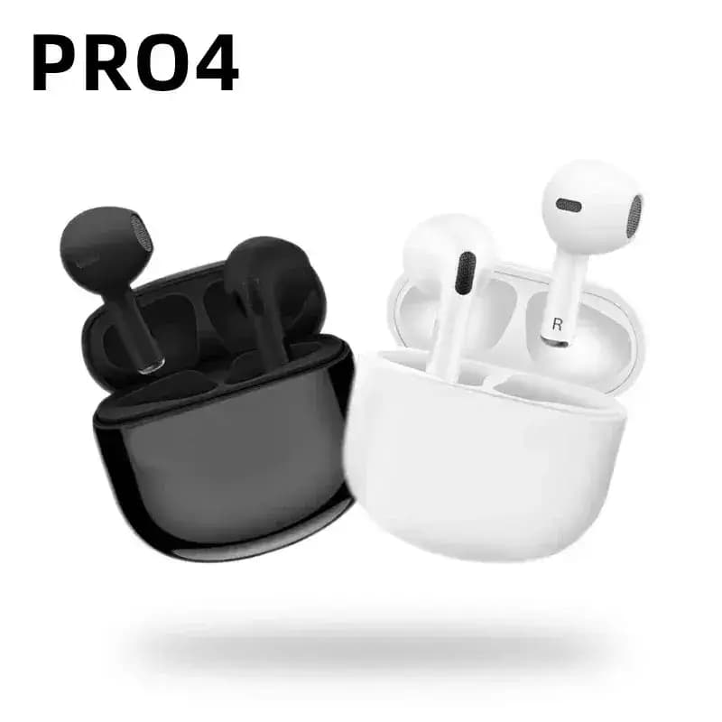Pro4 TWS Earbuds High Quality Small Size with ENC and Touch Control Long Battery