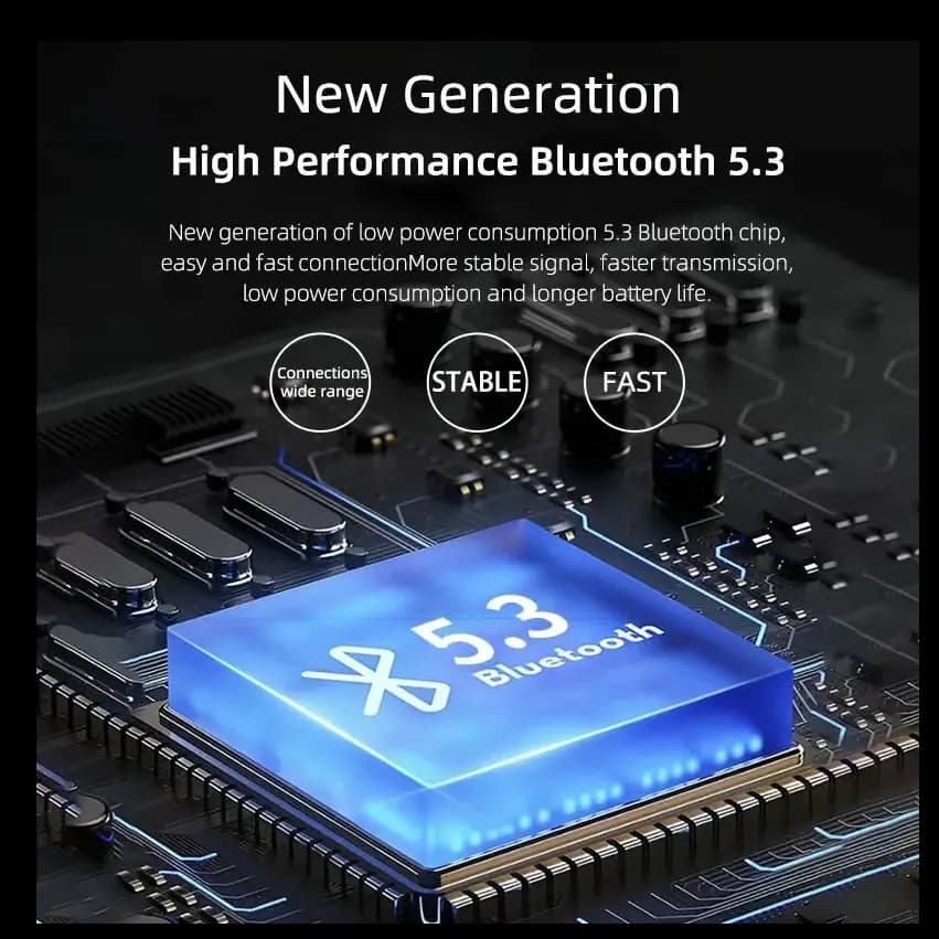 P90 TWS Bluetooth 5.3 Headset Wireless Headset In.Ear Stereo Noise Reduction Sports Headset with Microphone Headset