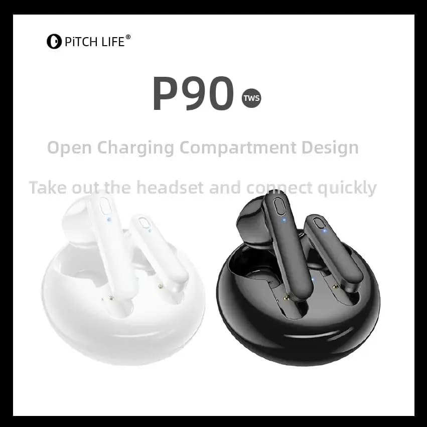 P90 TWS Bluetooth 5.3 Headset Wireless Headset In.Ear Stereo Noise Reduction Sports Headset with Microphone Headset