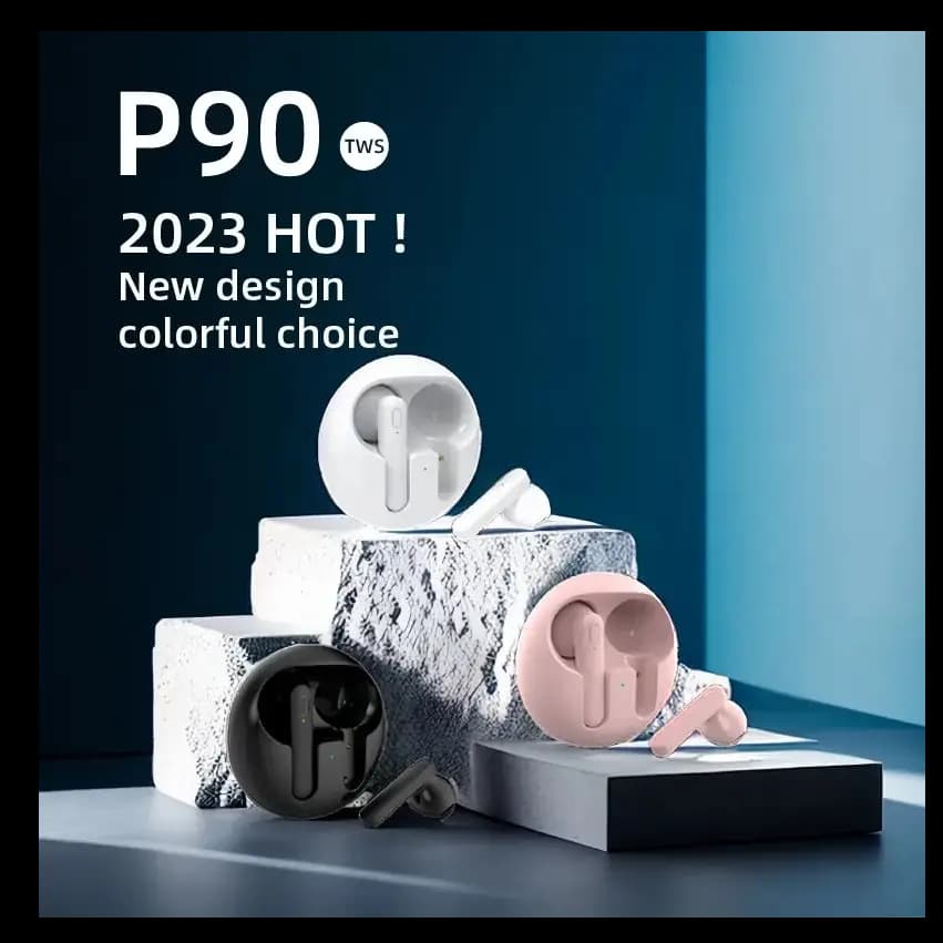 P90 TWS Bluetooth 5.3 Headset Wireless Headset In.Ear Stereo Noise Reduction Sports Headset with Microphone Headset