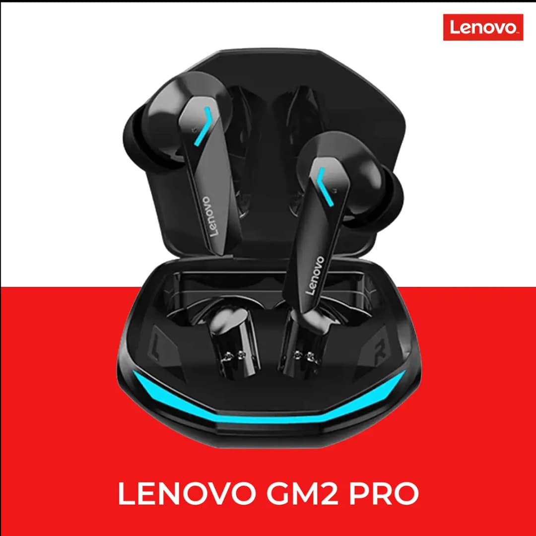 Lenovo GM2 Pro Bluetooth 5.3 Earphones Sports Headset Wireless In-Ear Gaming Low Latency Dual Mode Music Headphones New