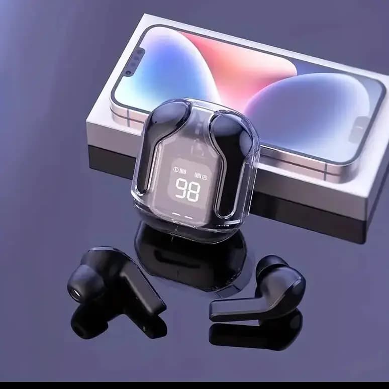 BT30 Wireless Bluetooth Earbuds Earphones HiFi Stereo Headphones with Digital Display Noise Canceling Headset With Mic Gaming